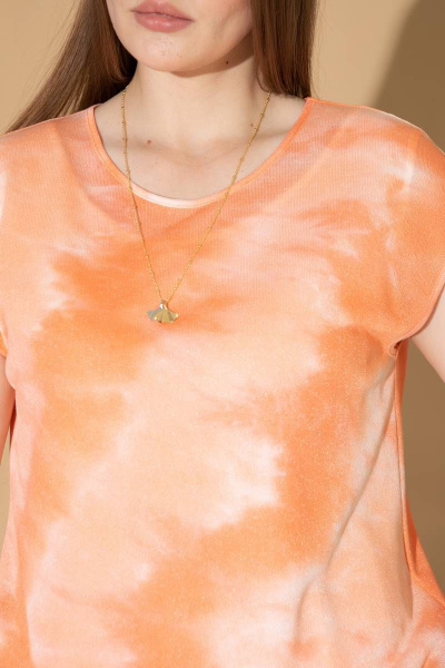 Летний женский джемпер прямого силуэта с спущенным плечом Femme & Devur 30553 1.10BF(170) - фото 5