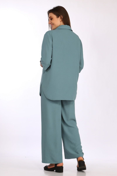 Блуза, брюки Lady Secret 2810 бирюза - фото 3