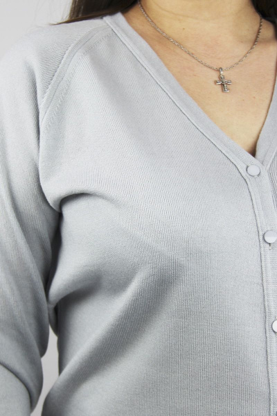 Жакет Полесье С2501-20 1С8660-Д43 170,176 св.серый - фото 4