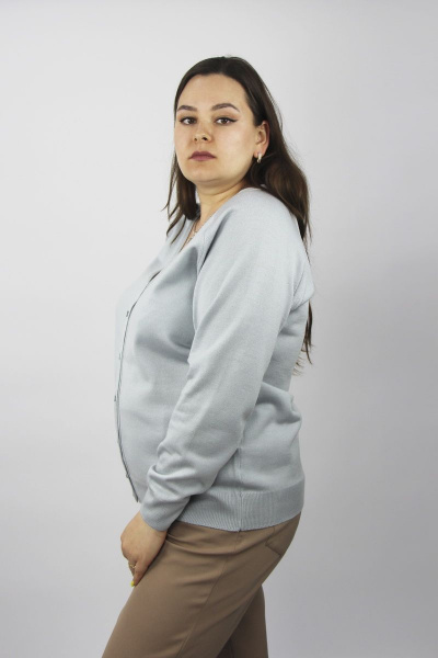 Жакет Полесье С2501-20 1С8660-Д43 170,176 св.серый - фото 3