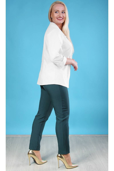 Рубашка демисезонная из хлопка с декоративной строчкой Camelia 2109 1 - фото 2