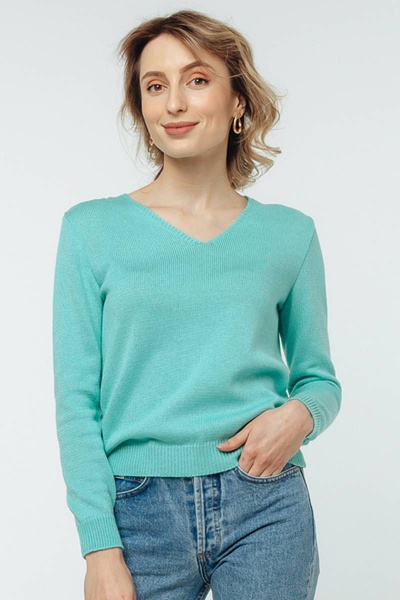 Джемпер Romgil 410-5ТЗ бирюзовый - фото 1