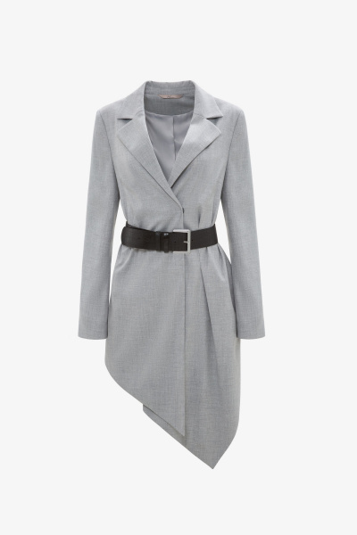 Жакет из текстиля для летнего стиля Elema 1К-10862-1-170 светло-серый - фото 1