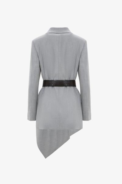 Жакет из текстиля для летнего стиля Elema 1К-10862-1-170 светло-серый - фото 3