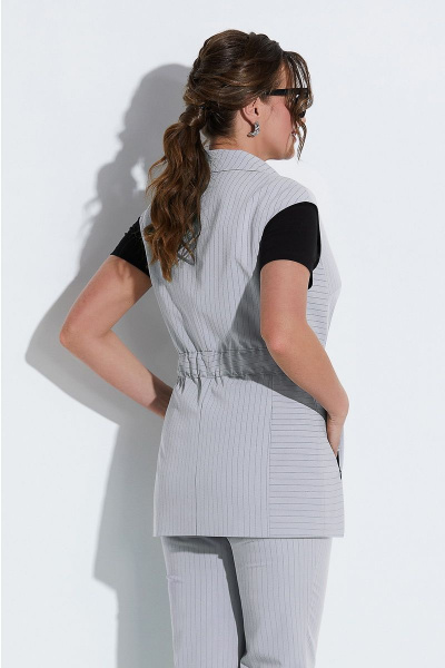 Блуза, брюки, жакет Lissana 4499 серо-лавандовый - фото 10