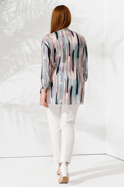 Блуза Панда 103340w мультиколор - фото 2