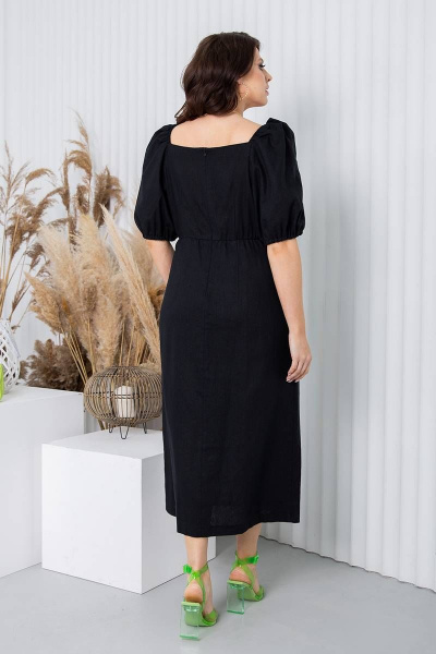Платье Daloria 1919R черный - фото 2