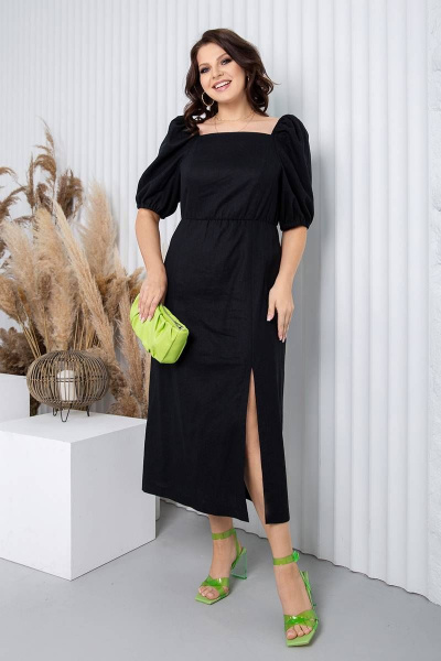 Платье Daloria 1919R черный - фото 1