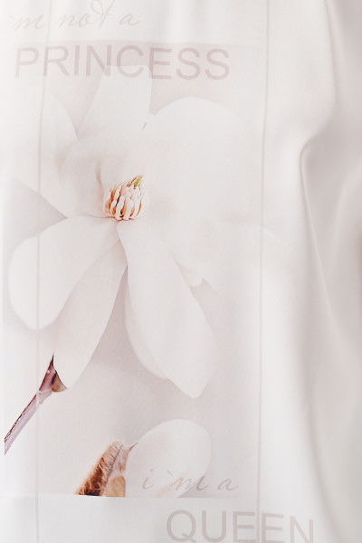 Блуза Панда 99840w молочный - фото 4