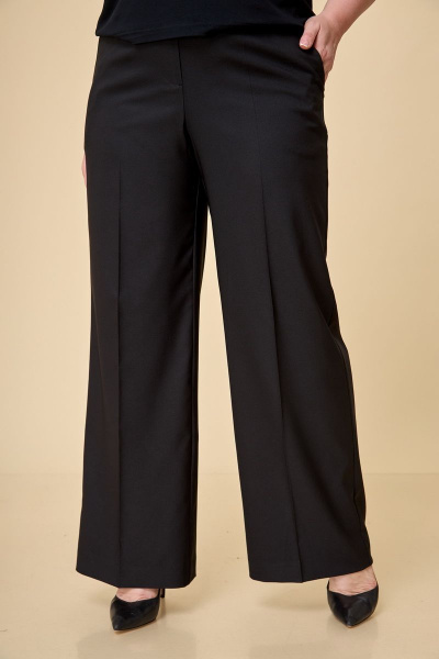 Брюки БелЭльСтиль 601-1 61 22 черный-однотон - фото 2