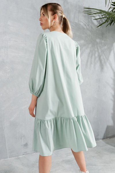 Платье LAVA 5004 полынный - фото 4