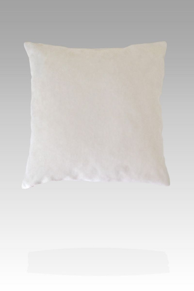 Домашняя бежовая бархатная подушка 45х45 см Файбертек ПД.45*45.CREAM - фото 3