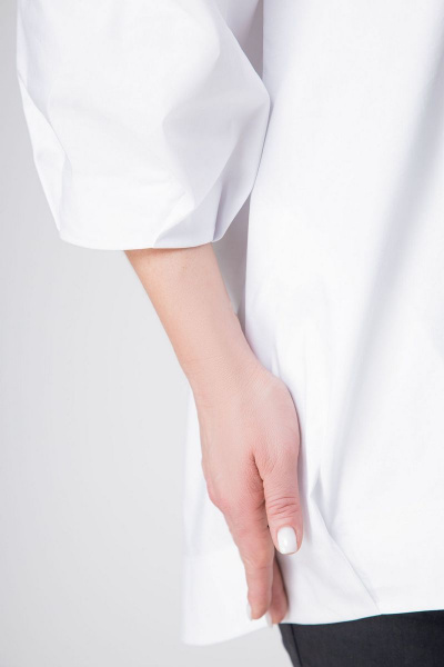 Блуза EVA GRANT 146 белый - фото 7