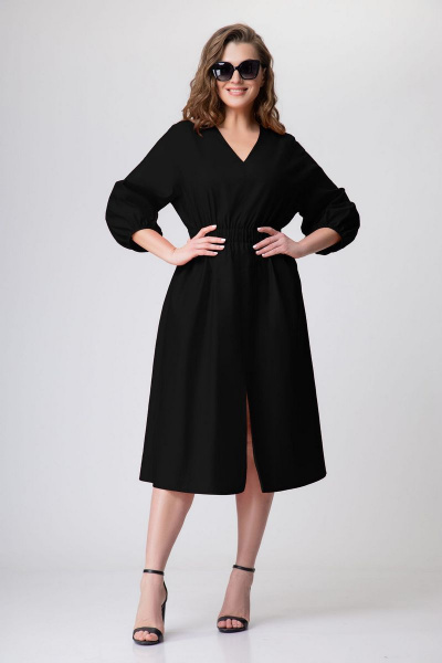 Платье EVA GRANT 157 черный - фото 1