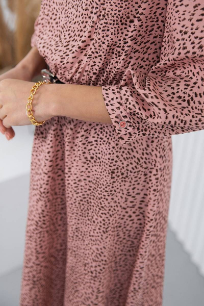 Платье Daloria 1508 пудра - фото 5