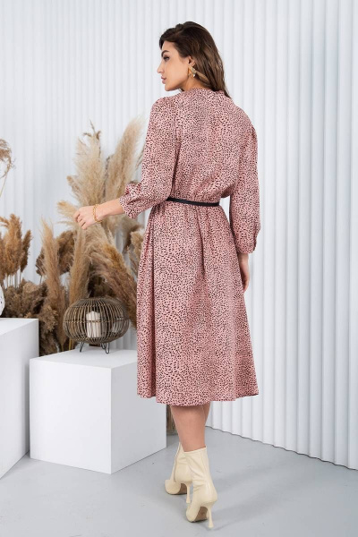 Платье Daloria 1508 пудра - фото 2