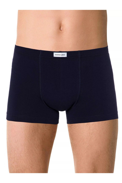 Мужские хлопковые трусы из эластичного трикотажа CONTE DIWARI_basic_MSH-2127 dark-navy - фото 1