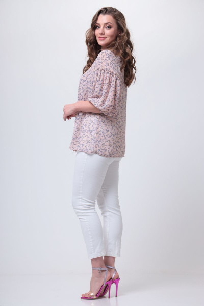 Блуза ANASTASIA MAK 1026 розовый - фото 5