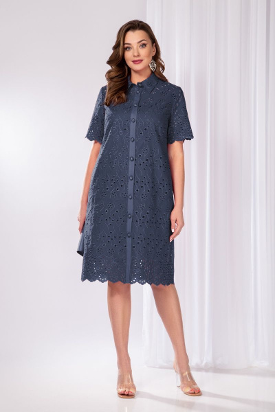 Платье AGATTI 3934В синий - фото 1