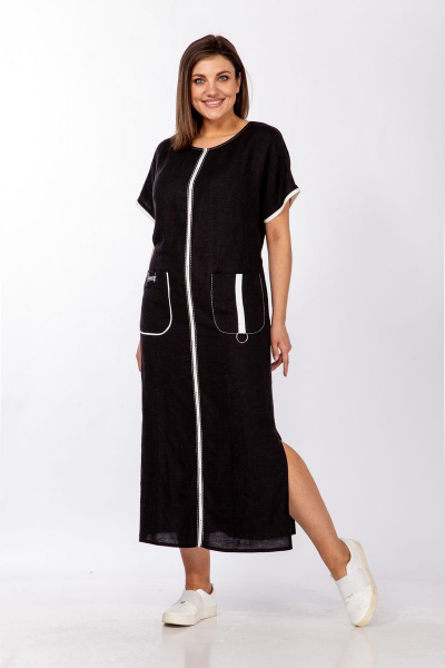 Платье Диомант 1791 черный - фото 8