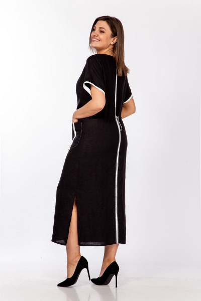 Платье Диомант 1791 черный - фото 3