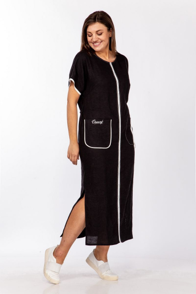 Платье Диомант 1791 черный - фото 6