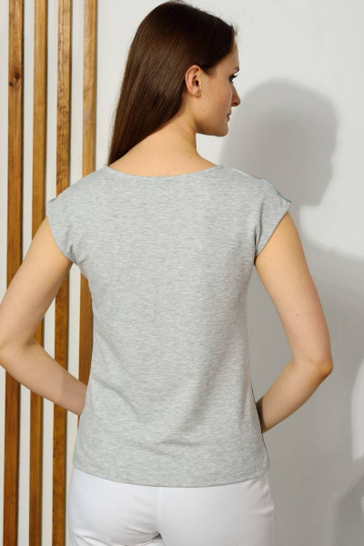 Летний джемпер из трикотажа с принтом на каждый день Femme & Devur 5948 7.32F(170) - фото 3