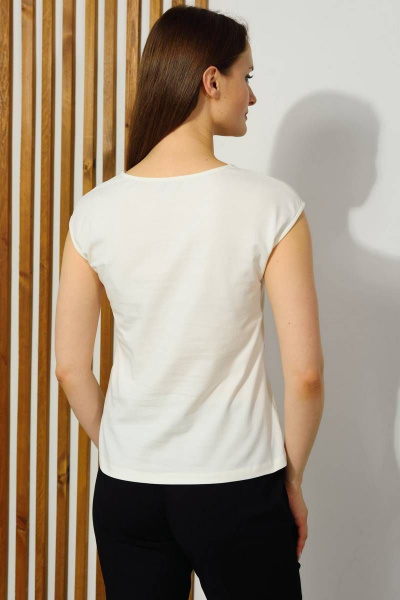 Летний джемпер с принтом на каждый день из хлопка Femme & Devur 5948 10.32F(170) - фото 3