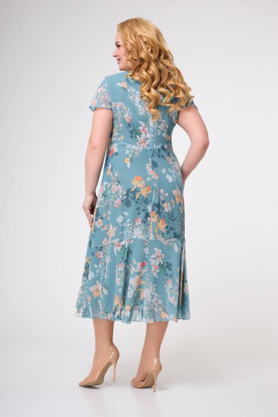 Платье Slaviaelit 428 бирюза - фото 2