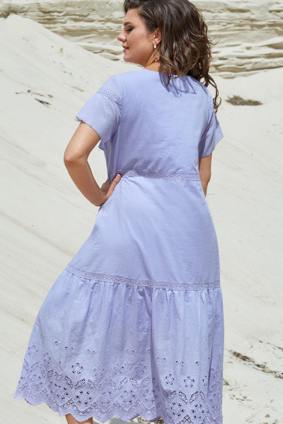 Платье Vittoria Queen 16443 сирень - фото 3