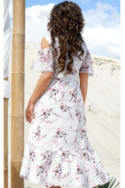Платье Vittoria Queen 15813 дизайн_цветы - фото 3
