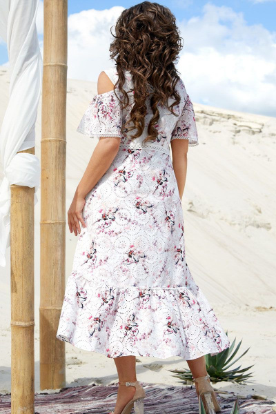 Платье Vittoria Queen 15813 дизайн_цветы - фото 2