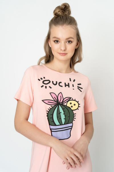 Туника Elema 2К-11053-1-170 розовый - фото 2