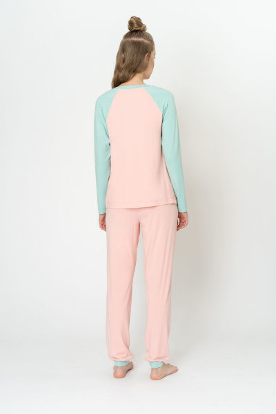 Джемпер Elema 2К-11092-1-164 розовый - фото 4