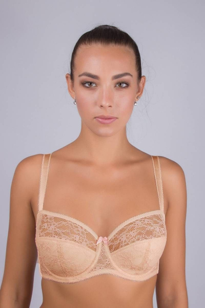 Бюстгальтер из кружева на каждый день Verally 259-6 жасмин - фото 2