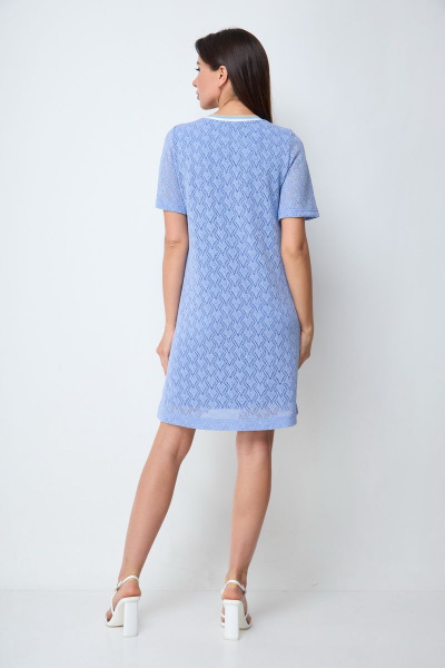 Платье Michel chic 2098 голубой - фото 7