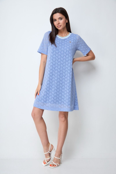 Платье Michel chic 2098 голубой - фото 2
