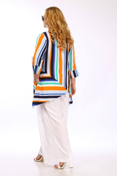 Брюки, туника Celentano 1981.2 полоска - фото 4