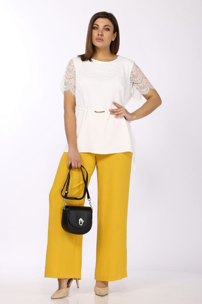 Блуза, брюки, топ Lady Secret 2831 лимонный - фото 2