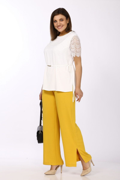 Блуза, брюки, топ Lady Secret 2831 лимонный - фото 5