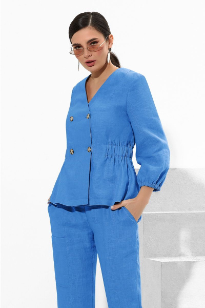 Брюки, жакет Lissana 4216 океан - фото 6