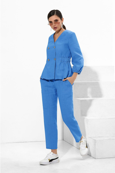 Брюки, жакет Lissana 4216 океан - фото 2