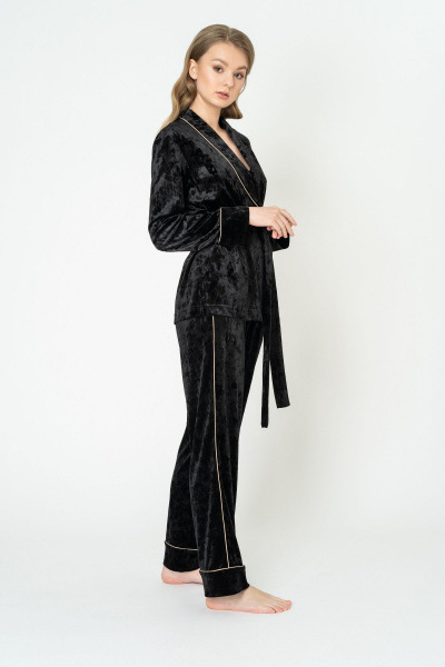 Кардиган Elema 1К-11264-2-170 чёрный - фото 7