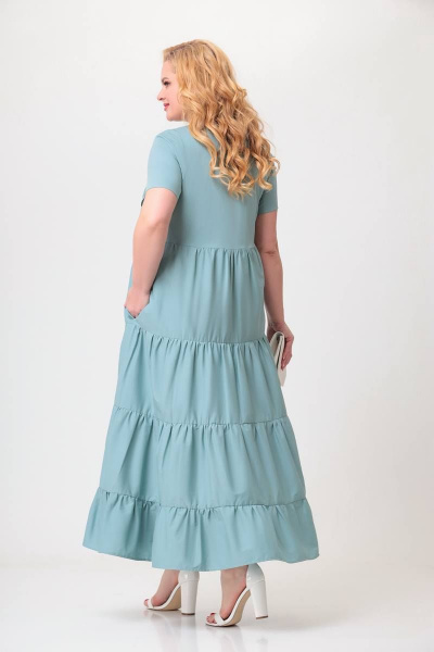 Платье Swallow 556 мята - фото 4