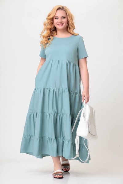 Платье Swallow 556 мята - фото 1