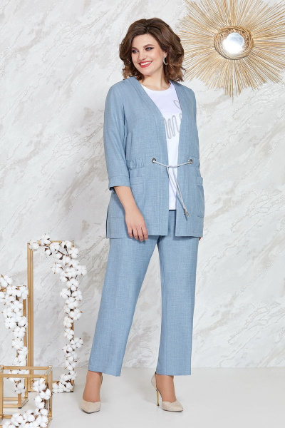 Блуза, брюки, майка Mira Fashion 4937-3 - фото 1