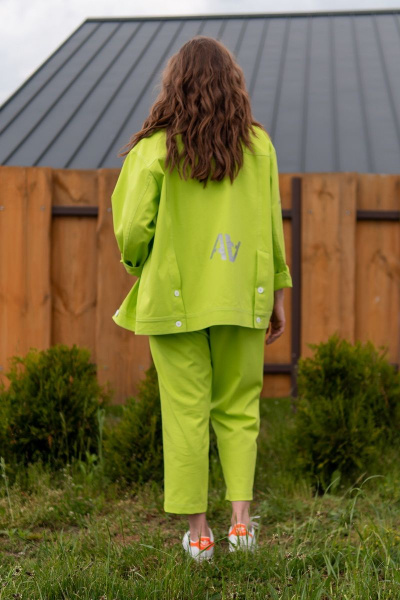Брюки, куртка Andina 909 лайм - фото 4