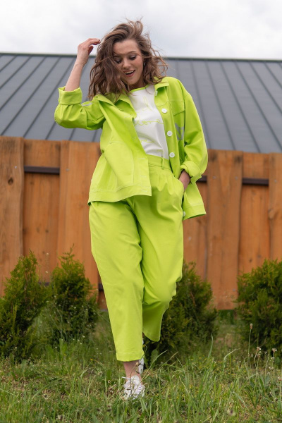 Брюки, куртка Andina 909 лайм - фото 5