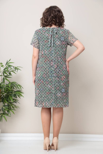 Платье Moda Versal П2327 светло_зеленый - фото 4