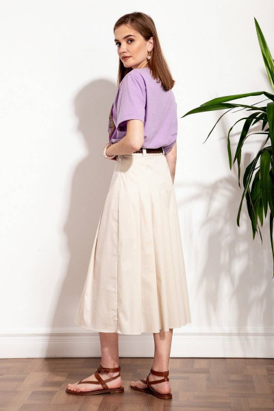 Майка Nova Line 20622 сиреневый - фото 4